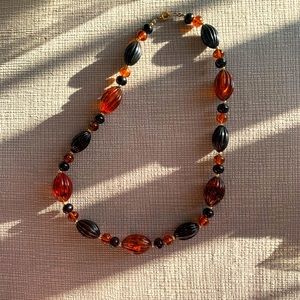 Vintage chunky bead necklace